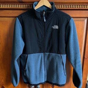 The North Face Black and Gray Fleece Jacket